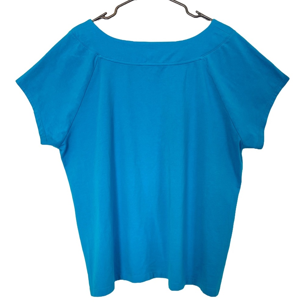 Laura Ashley Shirt Blue 3X